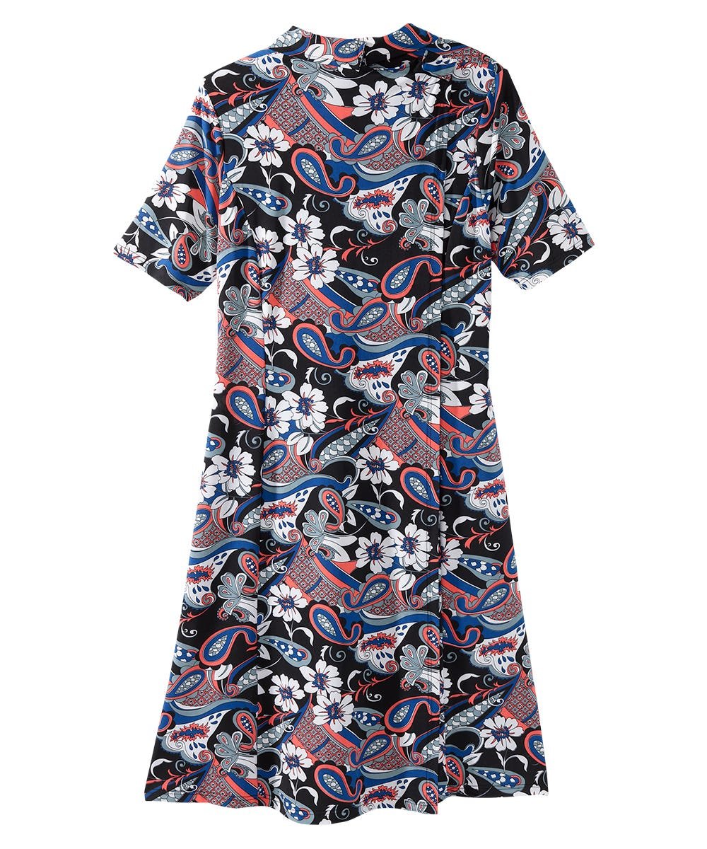 Women's Open Back Collared Dress