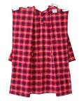 Men's Open Back No Peek Flannel Nightgown