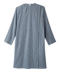 Men's Open Back No Peek Flannel Nightgown