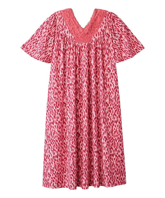 Women's Buttery Soft Easy-On Lounge Dress - MuuMuu Nightgown