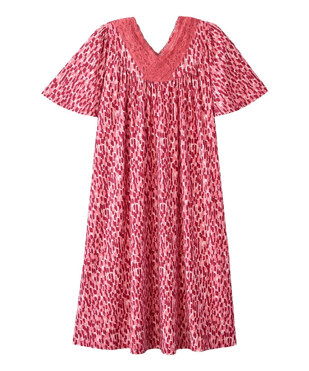 Women's Buttery Soft Easy-On Lounge Dress - MuuMuu Nightgown