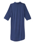 Women's Open Back Collared Nightgown