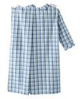 Men's Open Back Collared Nightgown