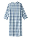 Men's Open Back Collared Nightgown