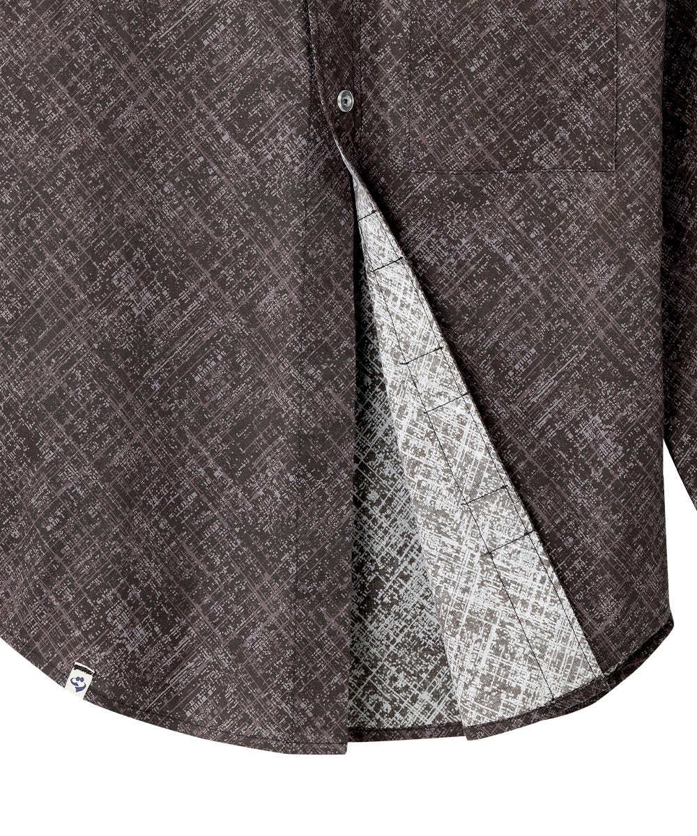 Men's Self Dressing Magnetic Buttons Dress Shirt