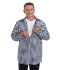Men's Self Dressing Magnetic Buttons Dress Shirt