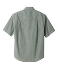 Magnetic Buttons Men's Short Sleeve Shirt