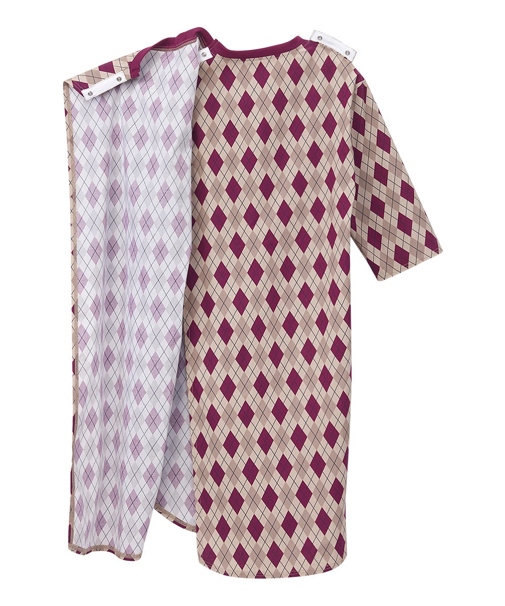 Two patterned cloths with diamond designs on a white background