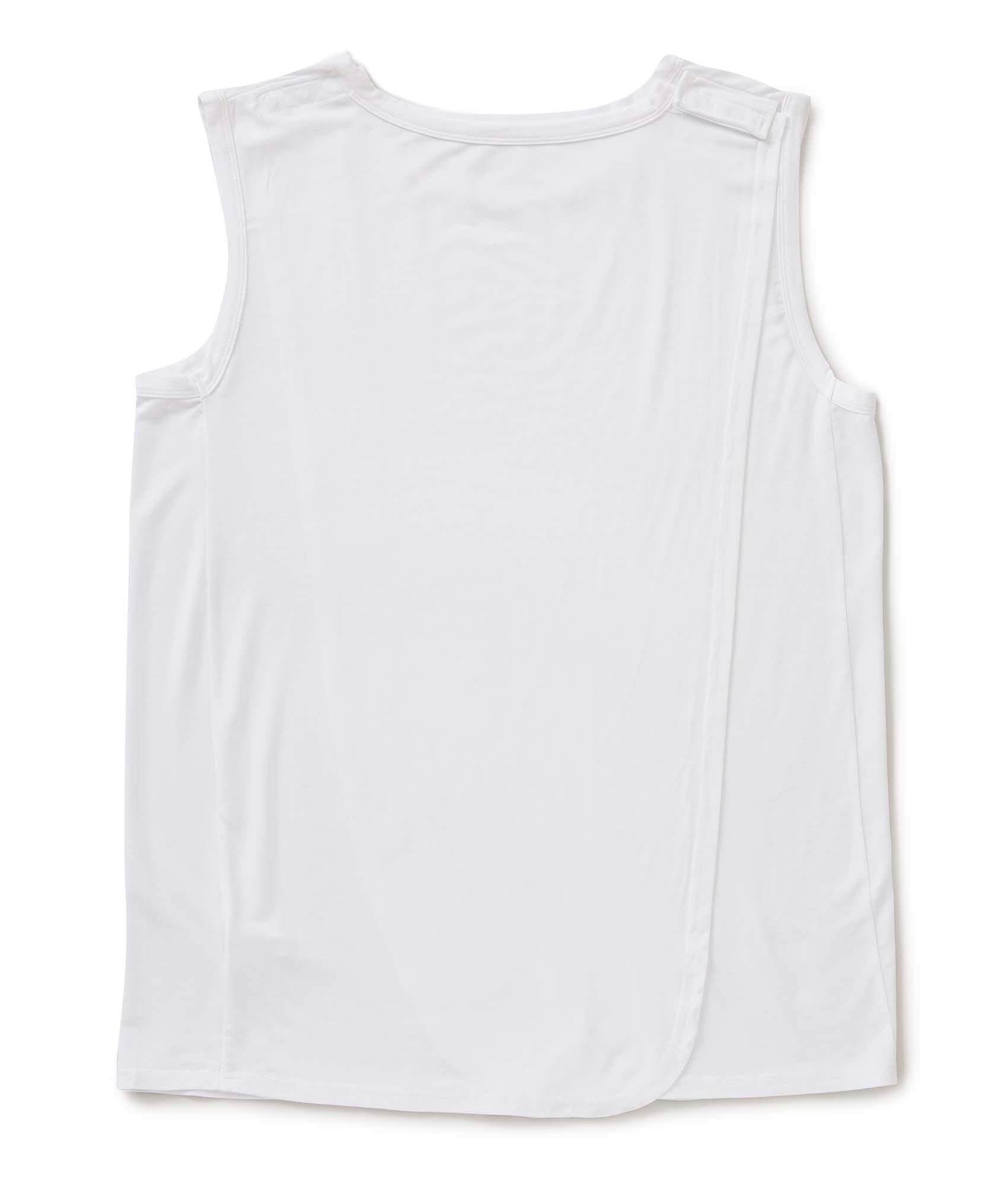 Mens Soft Modal Open Back Undervest - Clearance