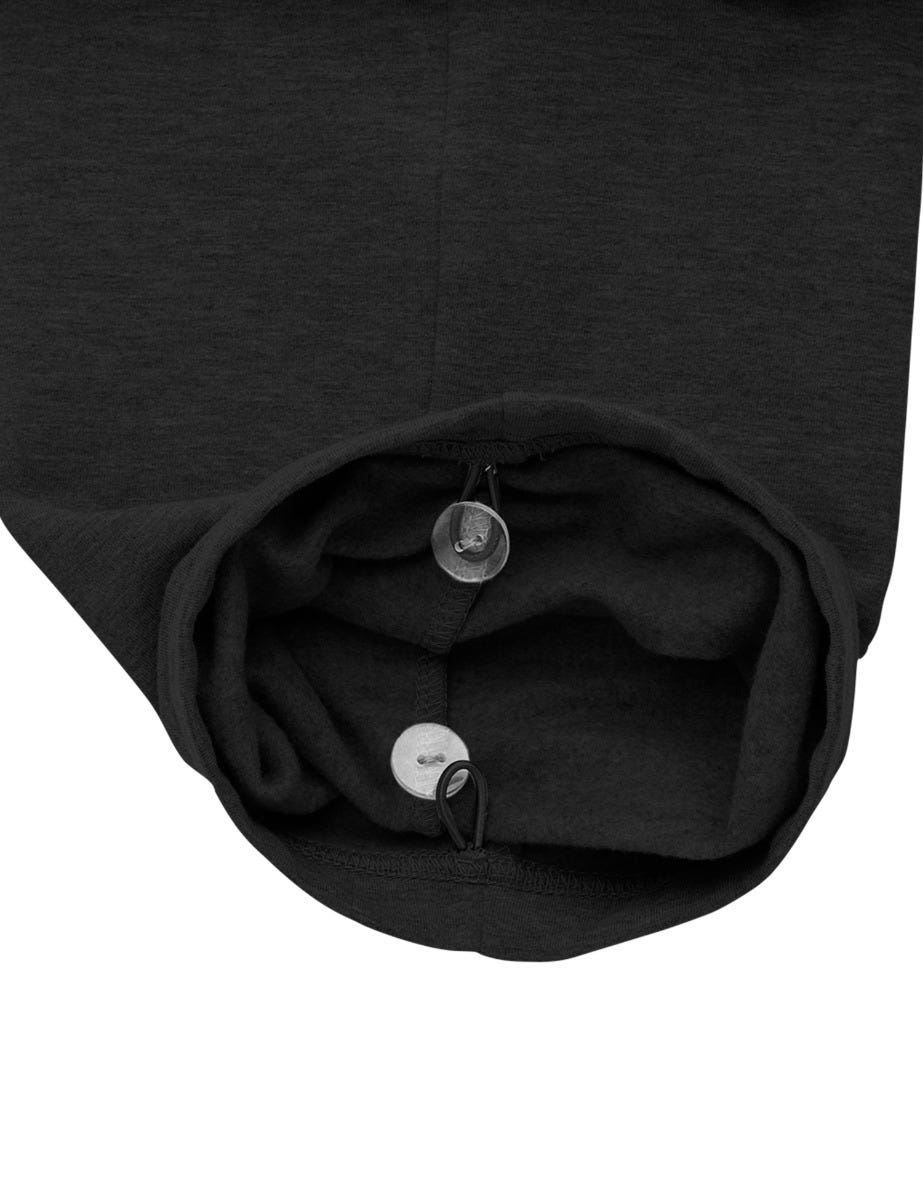 Men's Self Dressing Pull On Fleece Pant