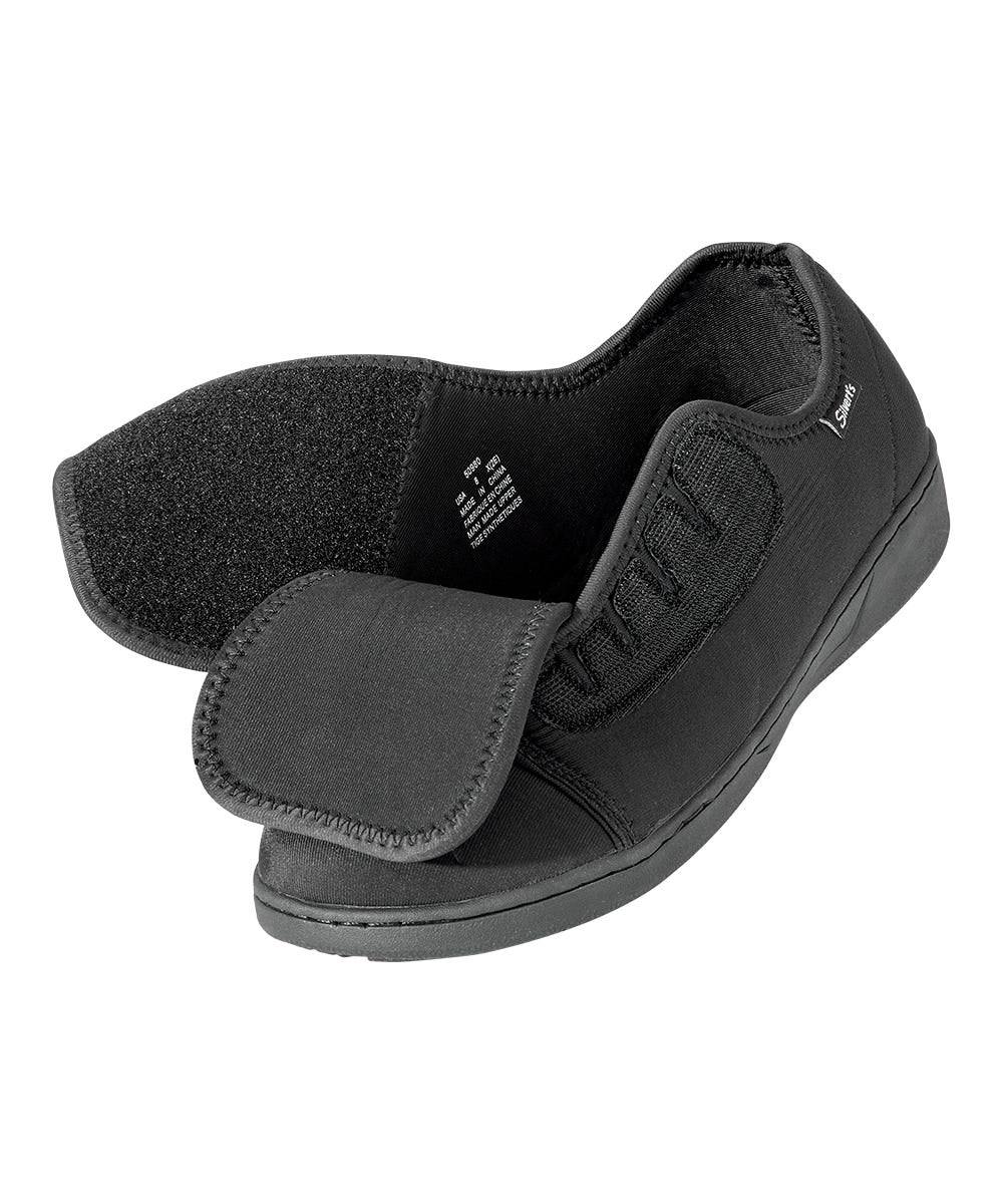 Men’s Protective Easy Close Shoes – Adjustable Fit (Regular to Extra Wide)
