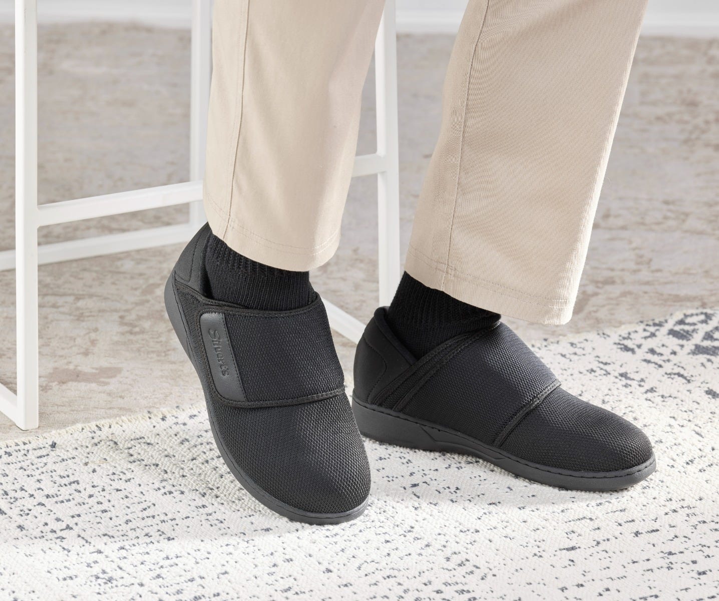 Men’s Comfort Step Shoes – Adjustable Fit (Regular to Extra Wide)