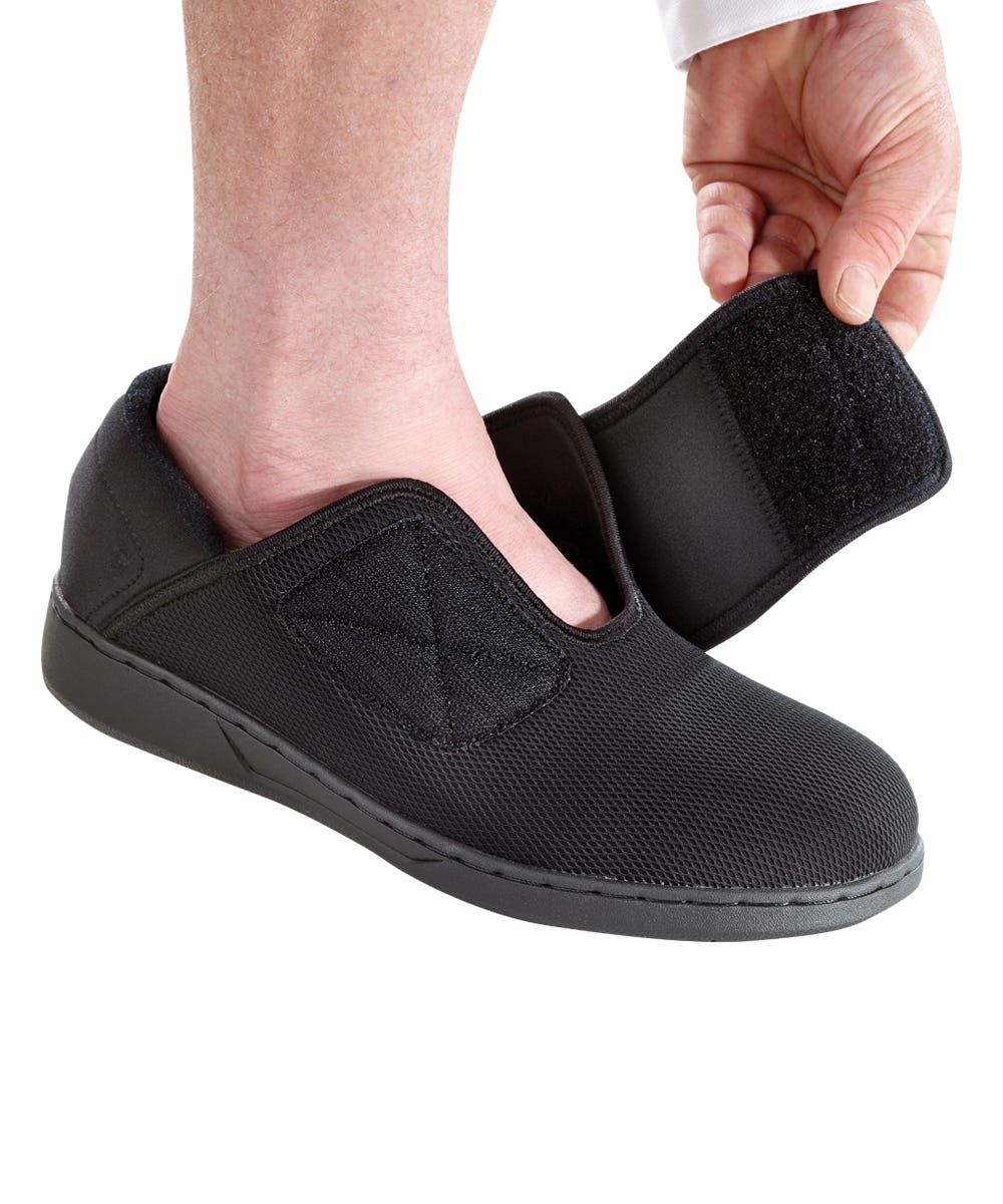 Men’s Comfort Step Shoes – Adjustable Fit (Regular to Extra Wide)