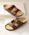 Mens Slip-On Shock-Absorbing Adjustable Sandals