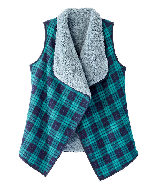 Women's Reversible Sleeveless Shrug - Silverts 4