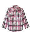 Women's Magnetic Button Front Shacket