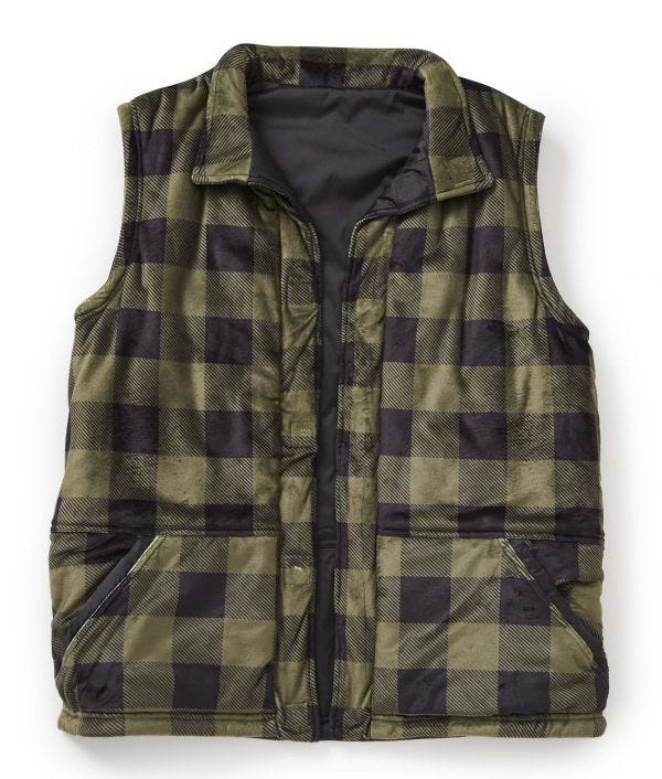 Men's Reversible Magnetic Front Vest - Clearance