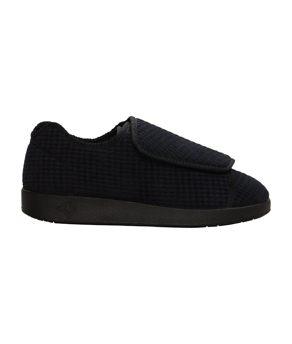 Men’s Slippers with Easy Closures – Adjustable Fit (Regular to Extra Wide)