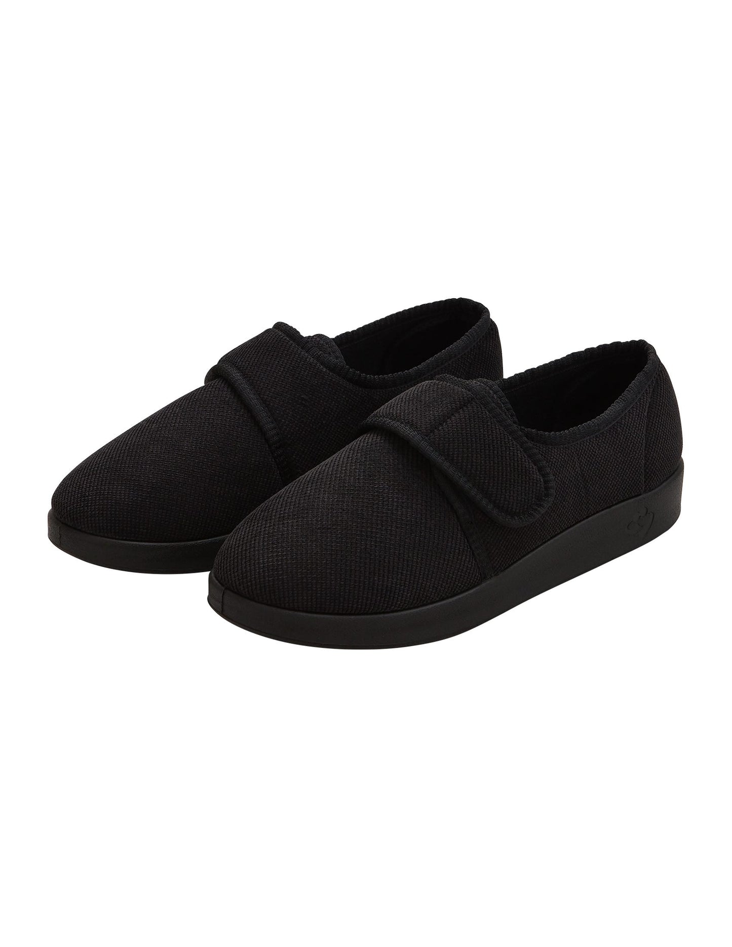Men’s Soft Slippers with Easy Closures – Adjustable Fit (Regular to Extra Wide)
