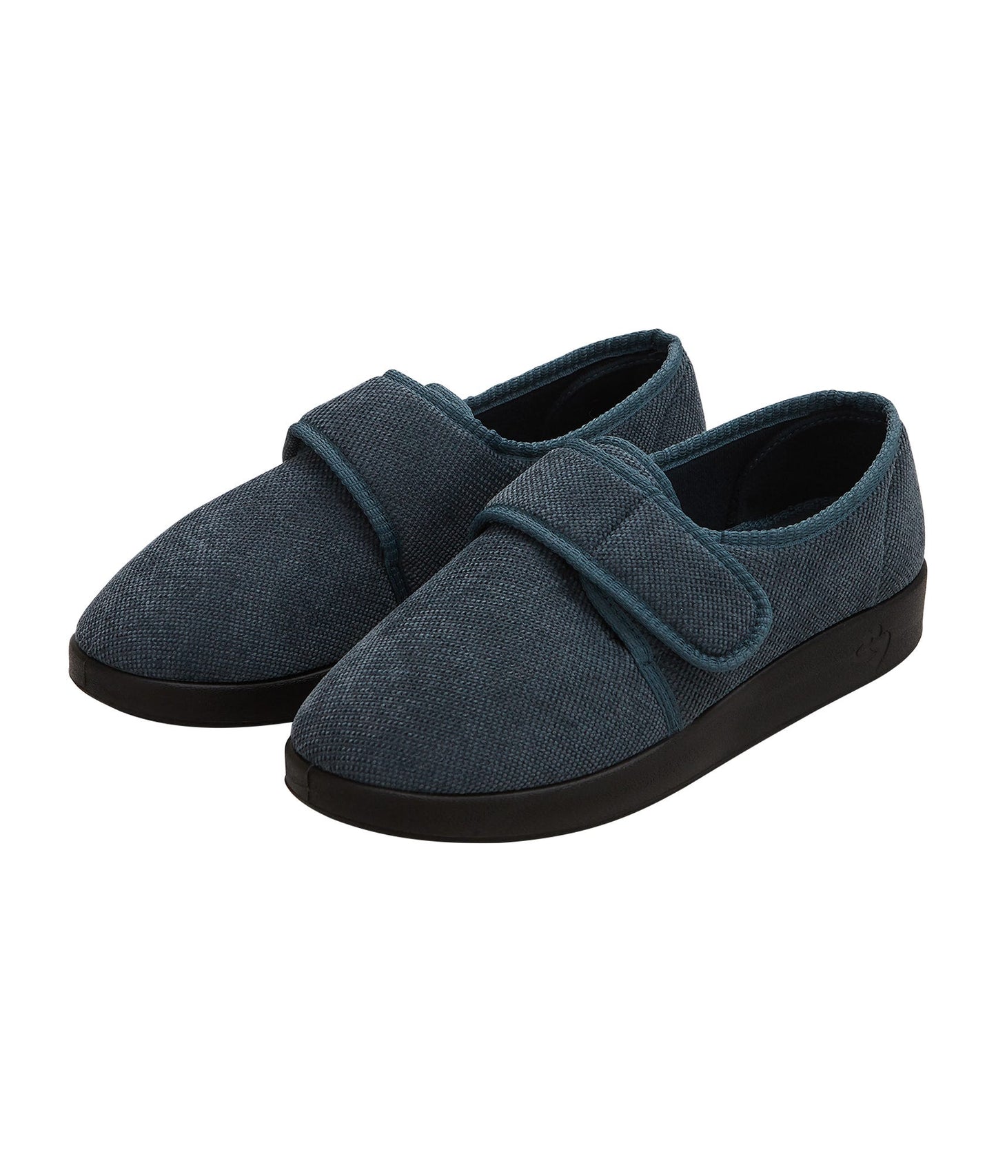 Men’s Soft Slippers with Easy Closures – Adjustable Fit (Regular to Extra Wide)