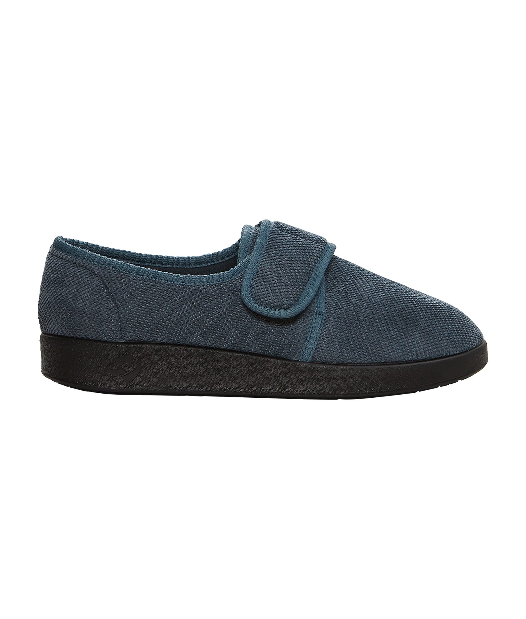 Men’s Soft Slippers with Easy Closures – Adjustable Fit (Regular to Extra Wide)