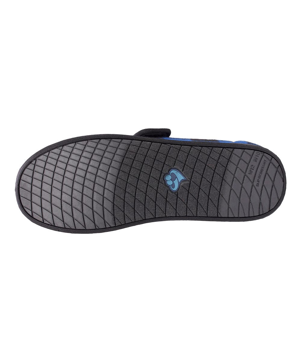 Men’s Soft Slippers with Easy Closures – Adjustable Fit (Regular to Extra Wide)