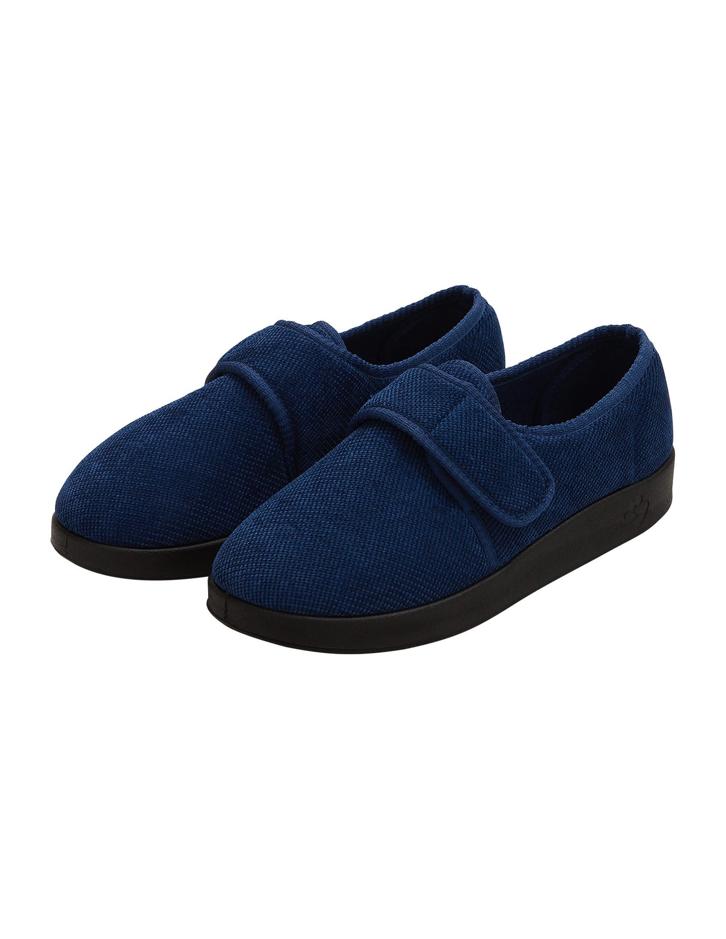 Men’s Soft Slippers with Easy Closures – Adjustable Fit (Regular to Extra Wide)