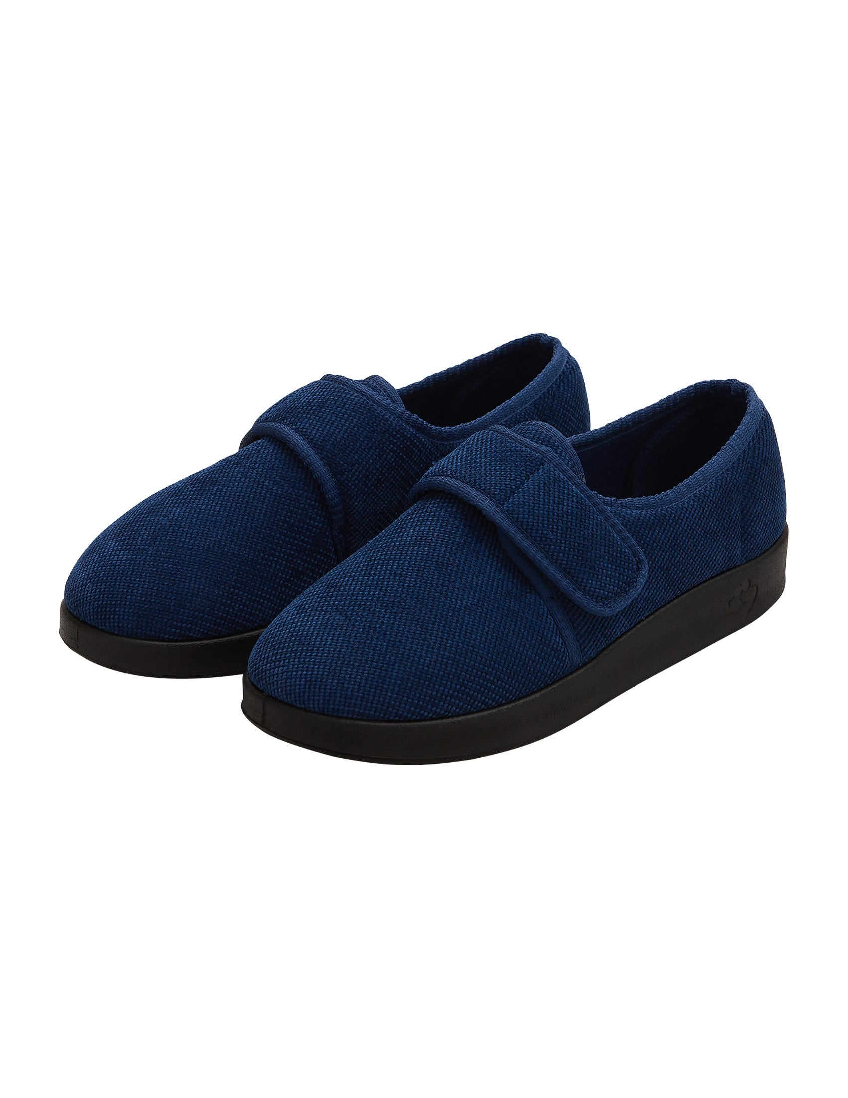 Men’s Soft Slippers with Easy Closures – Adjustable Fit (Regular to Extra Wide)