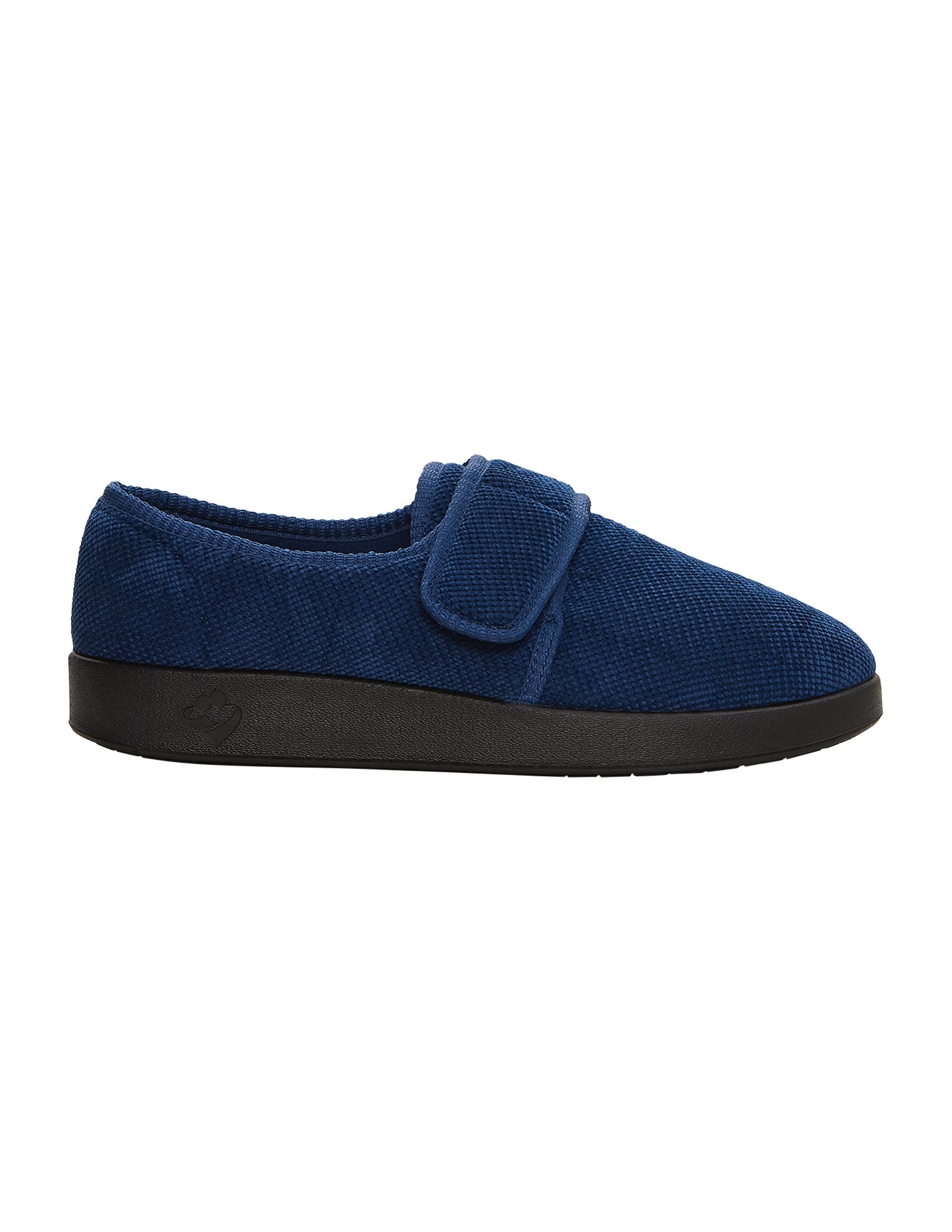 Men’s Soft Slippers with Easy Closures – Adjustable Fit (Regular to Extra Wide)