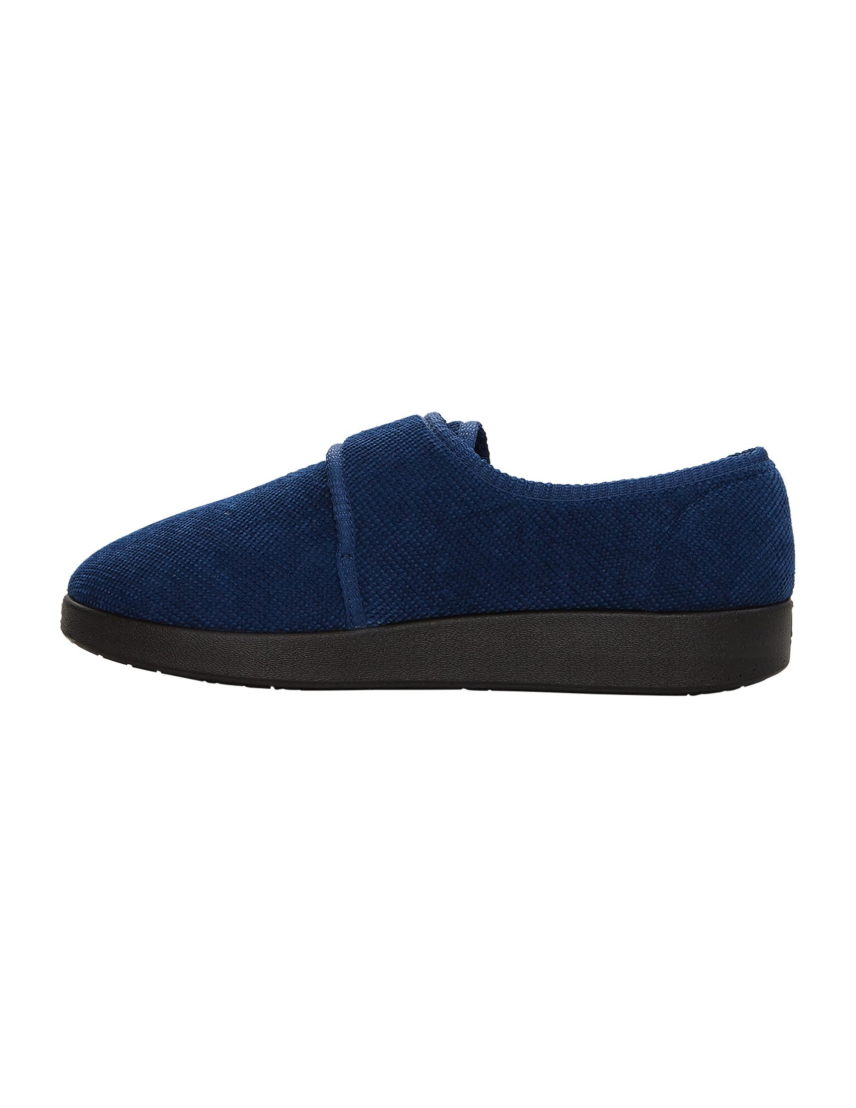 Men’s Soft Slippers with Easy Closures – Adjustable Fit (Regular to Extra Wide)