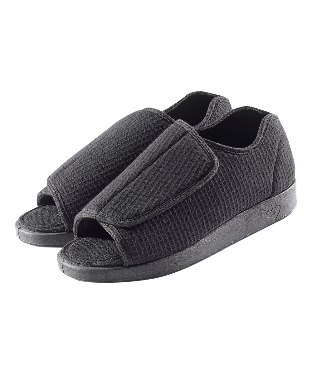 Men’s Open-Toe Shoes – Adjustable Fit (Regular to Extra Wide)