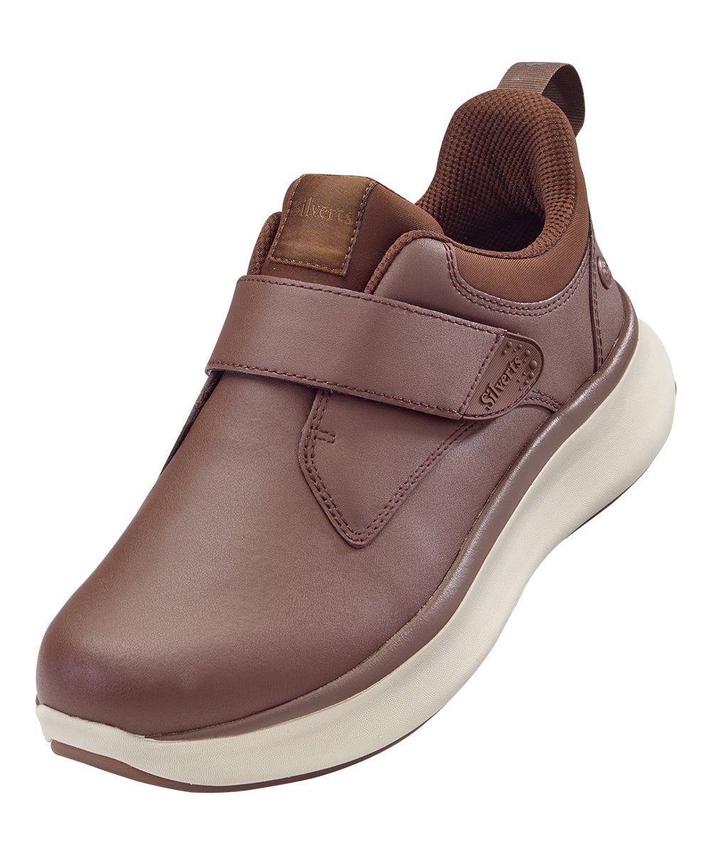 Men’s Single Strap Walking Shoes – Adjustable Fit (Regular to Extra Wide)