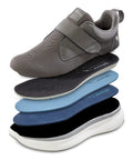 Men’s Single Strap Walking Shoes – Adjustable Fit (Regular to Extra Wide)