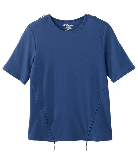 Women's Post Surgery Zipper Closure Recovery Top
