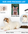 Assistex Therapy Cat Plush for Seniors with Dementia – Realistic Stuffed Animal Companion for Alzheimer’s, Memory Loss, Elderly Comfort – Soft, Calming, Lifelike Cat Toy