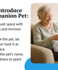 Assistex Therapy Cat Plush for Seniors with Dementia – Realistic Stuffed Animal Companion for Alzheimer’s, Memory Loss, Elderly Comfort – Soft, Calming, Lifelike Cat Toy